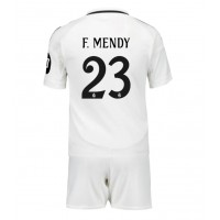 Dječji Nogometni Dres Real Madrid Ferland Mendy #23 Domaci 2024-25 Kratak Rukav (+ Kratke hlače)